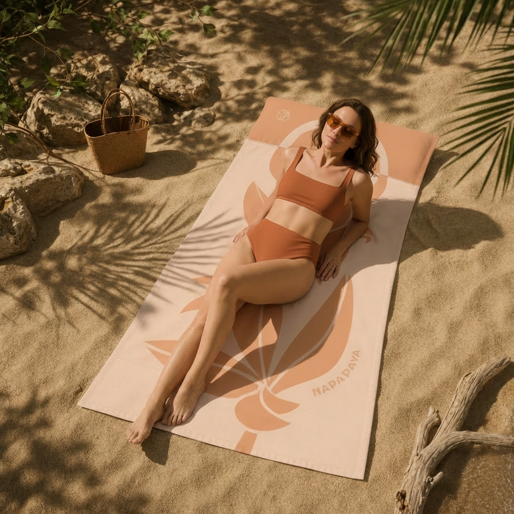 Drap de plage Napapaya Mauritius image 2