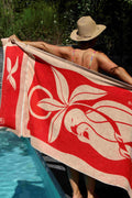 Drap de plage avec oreiller intégré "Aruba"