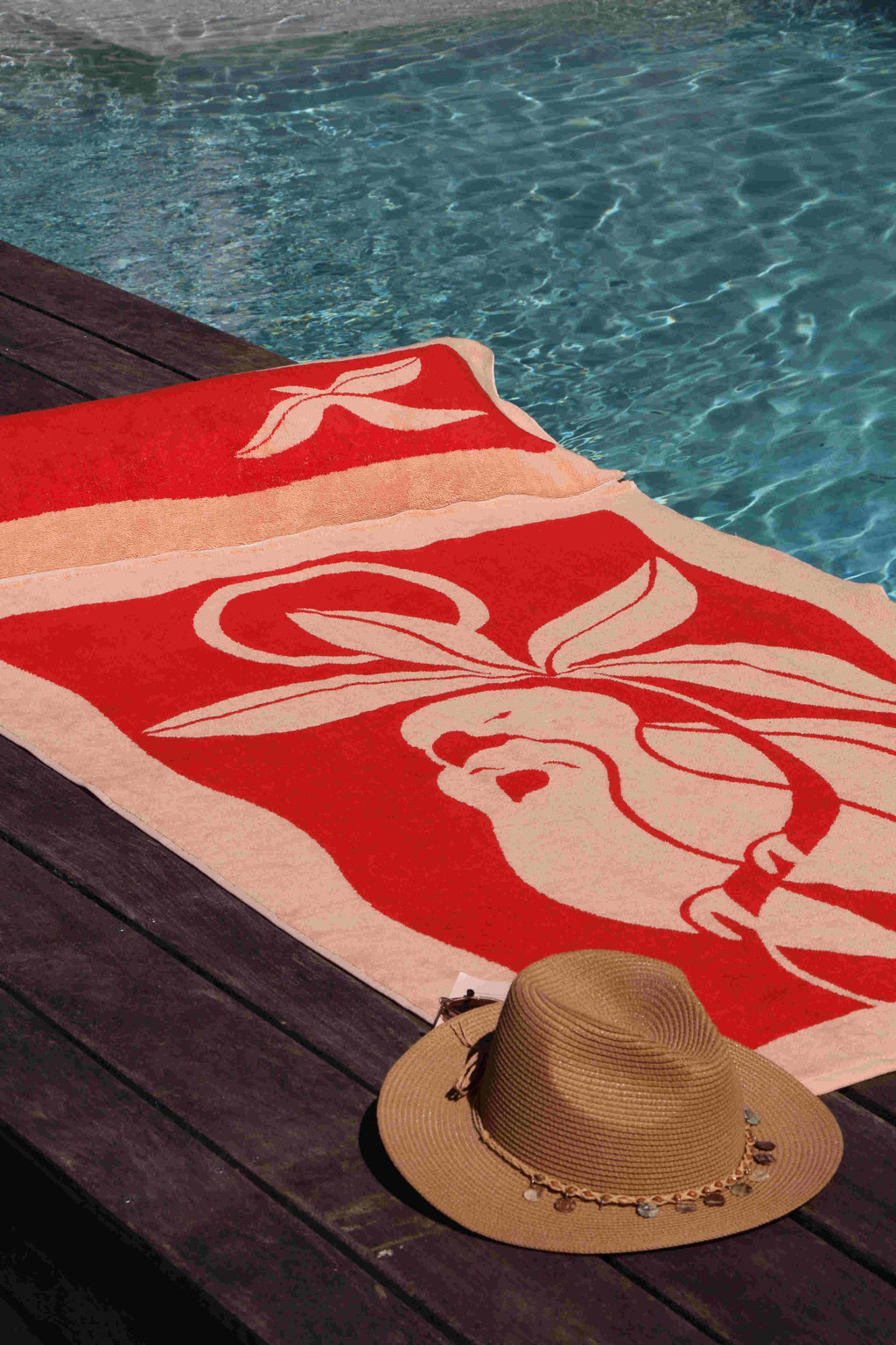 Drap de plage avec oreiller intégré "Aruba"