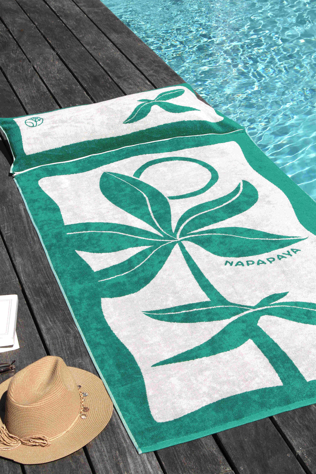 Drap de plage avec oreiller intégré "Bali"