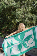 Drap de plage avec oreiller intégré "Bali"