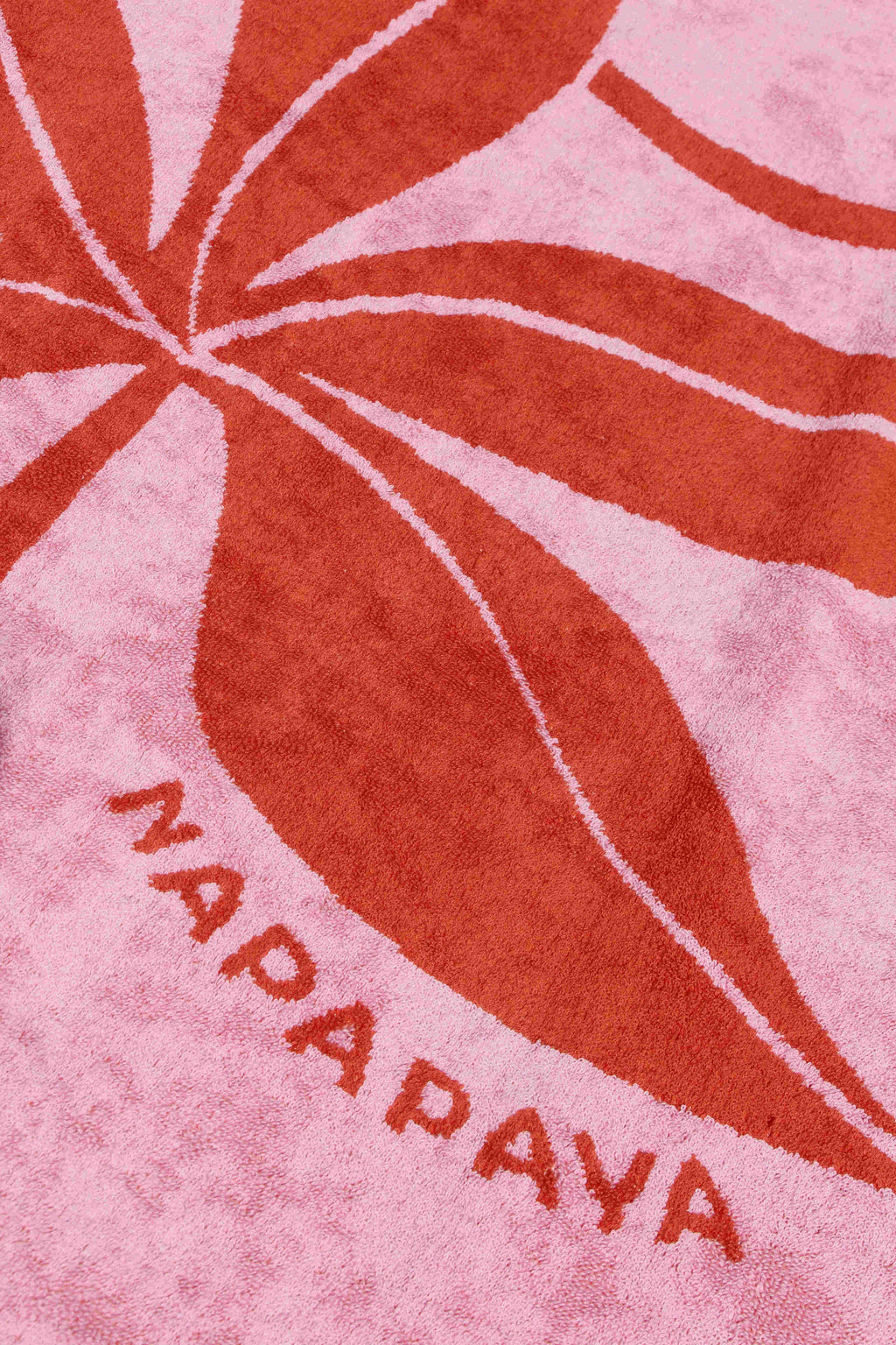 Drap de plage avec oreiller intégré "Flores"