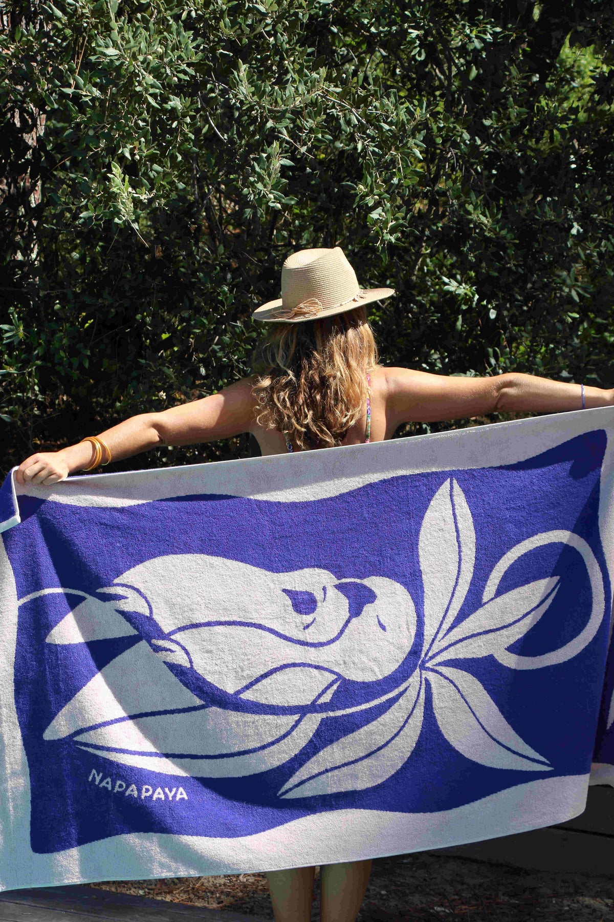 Drap de plage avec oreiller intégré "Raja Ampat"