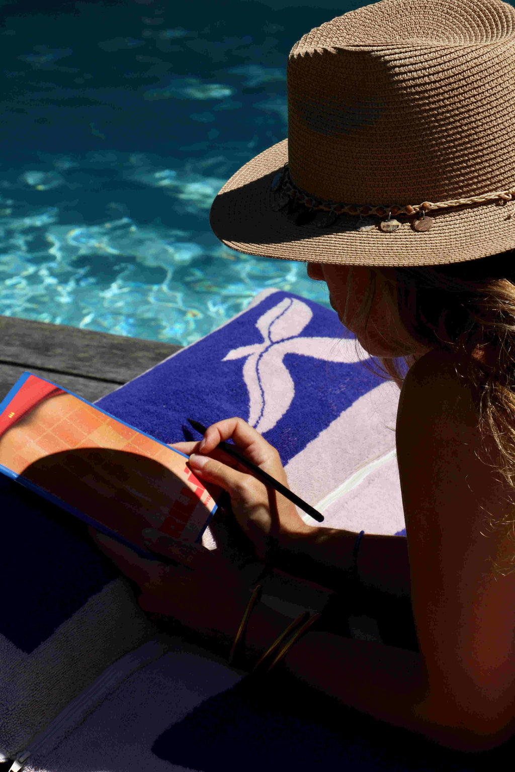 Drap de plage avec oreiller intégré "Raja Ampat"