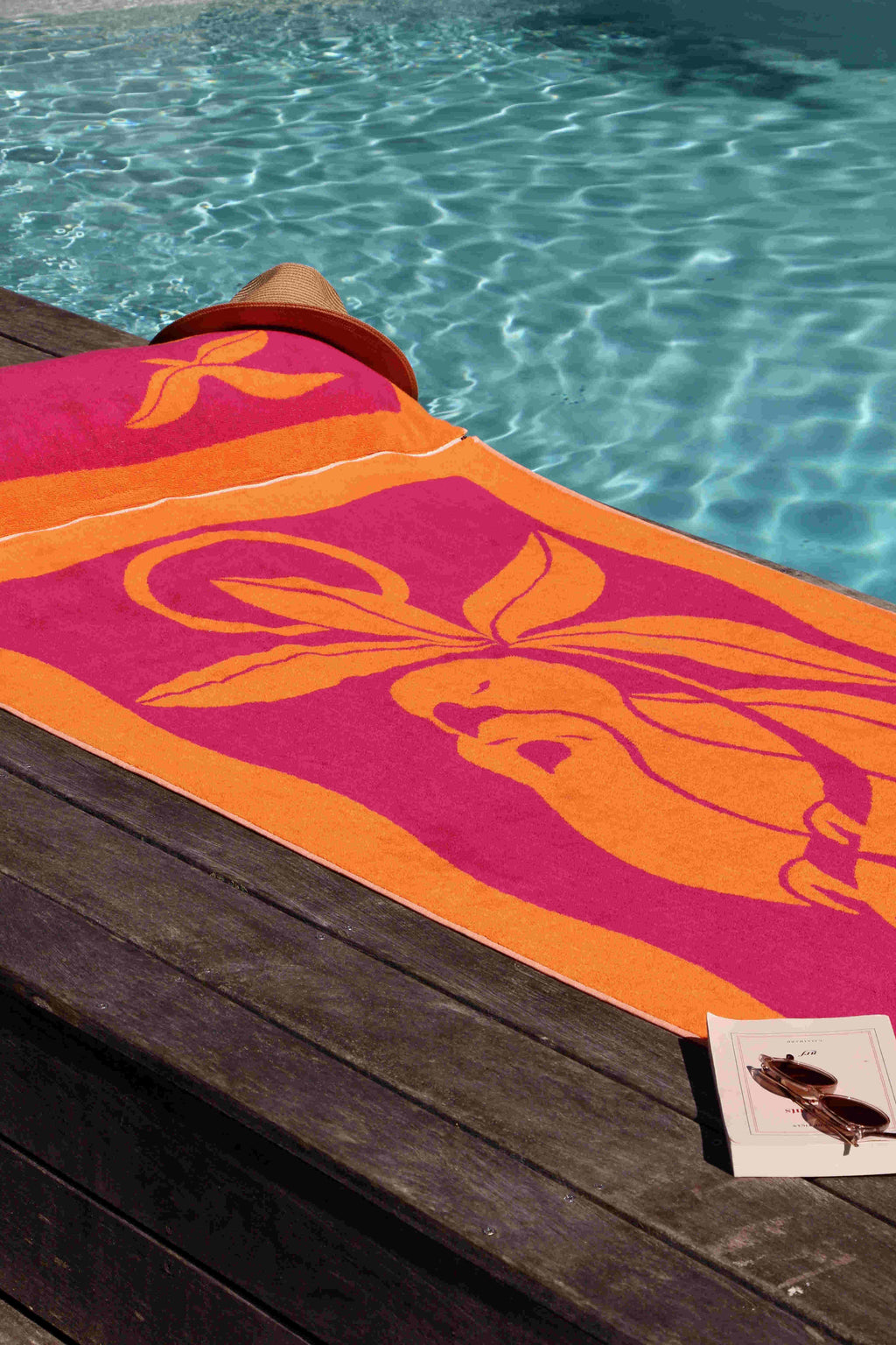 Drap de plage avec oreiller intégré "Tetiaroa"