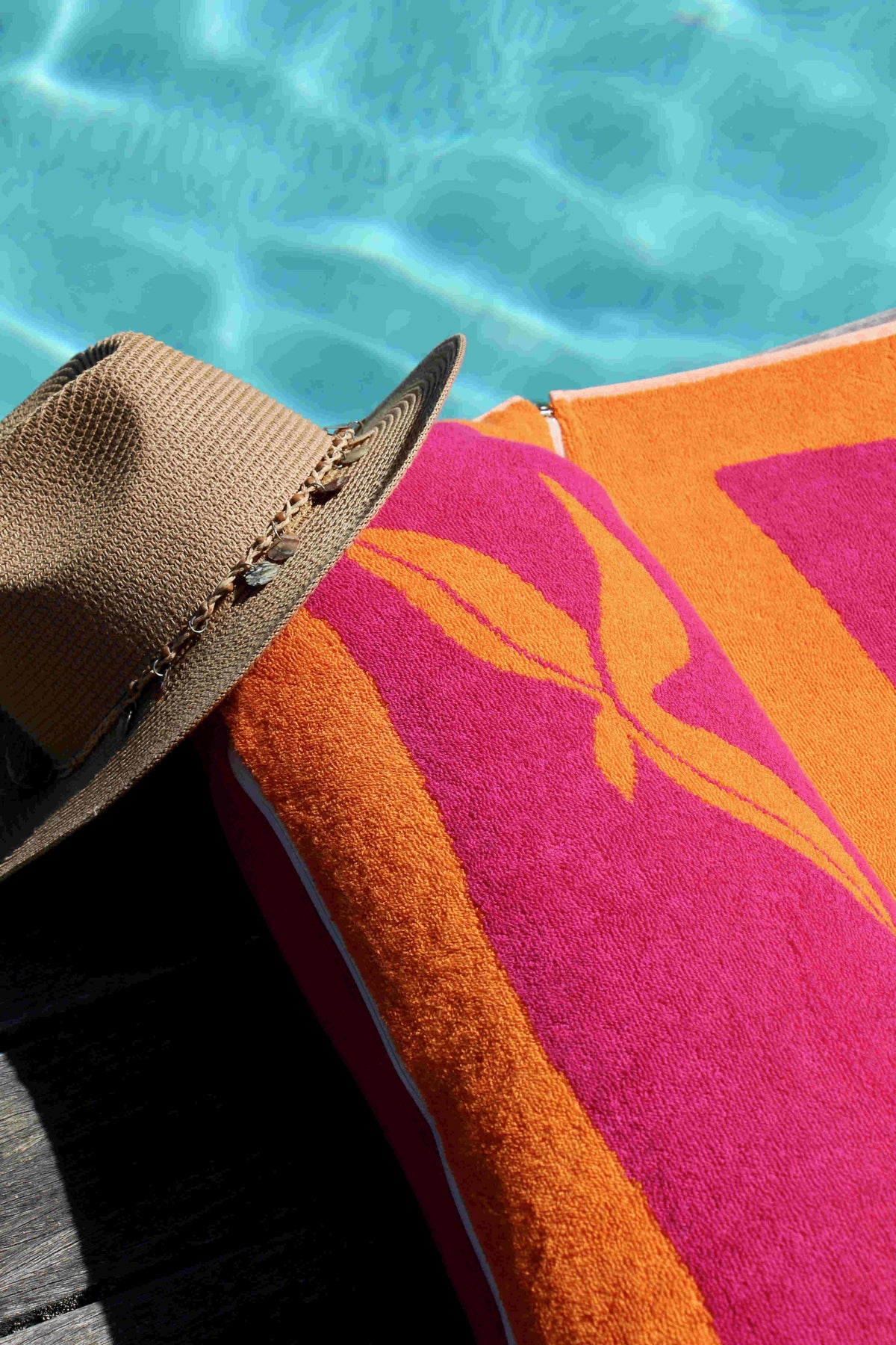 Drap de plage avec oreiller intégré "Tetiaroa"