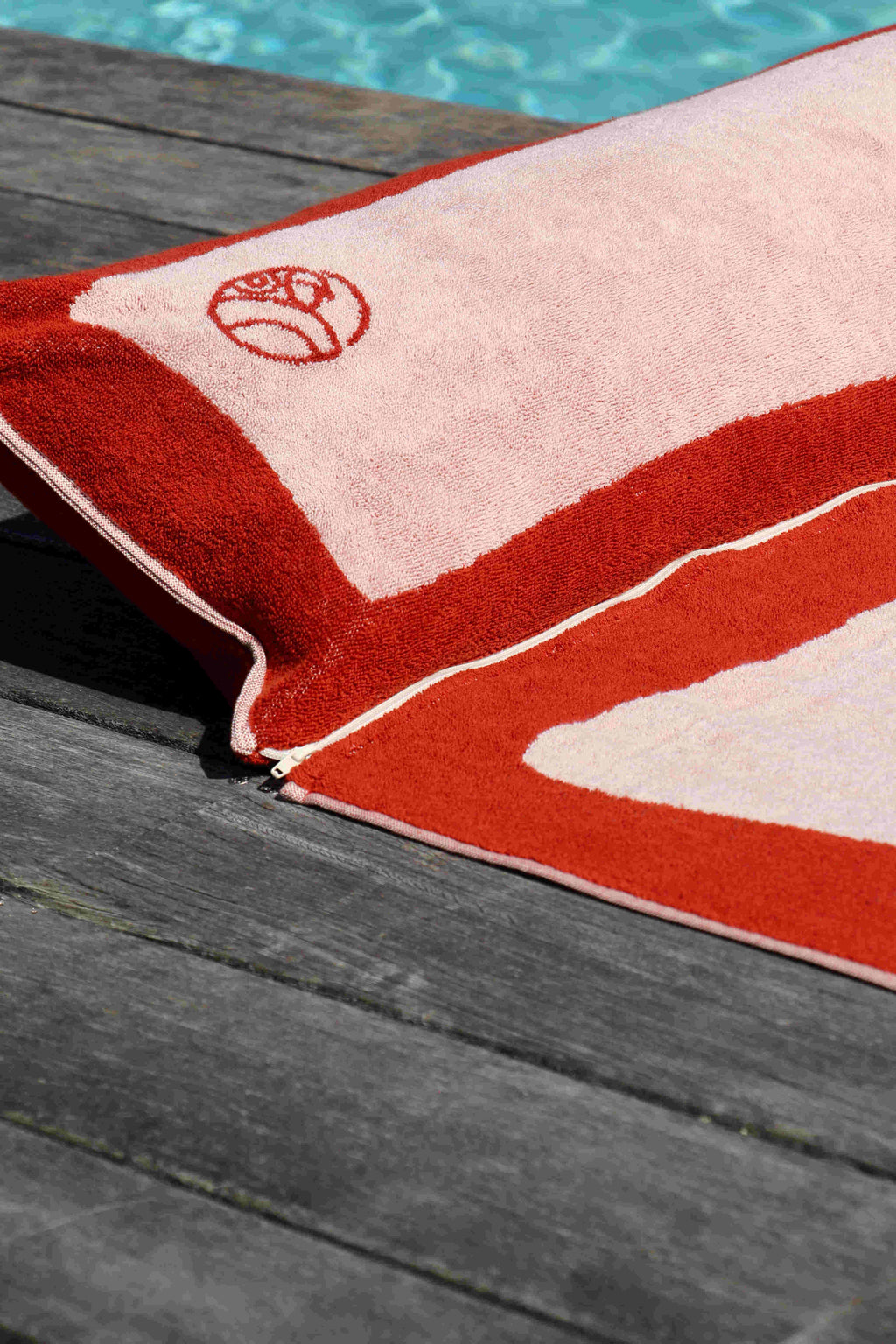 Drap de plage avec oreiller intégré "Moorea"
