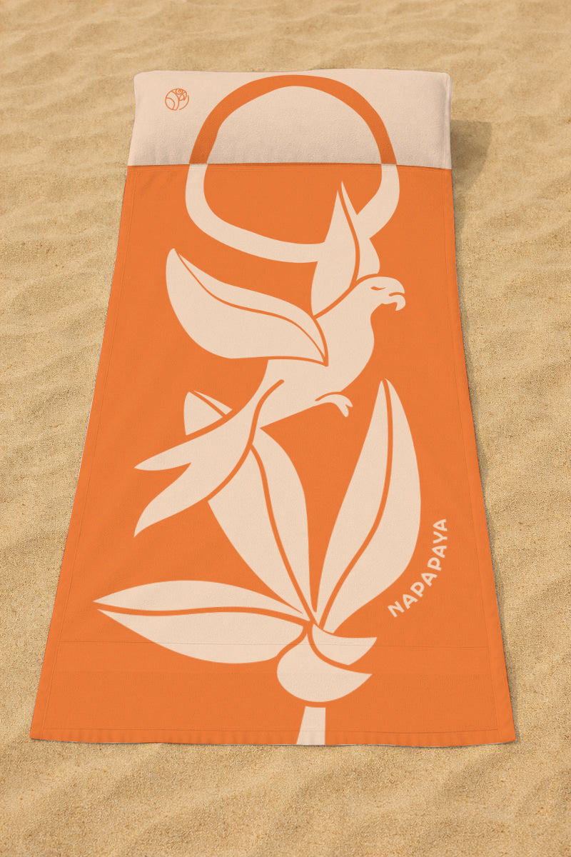 Drap de plage avec coussin intégré "Cayo Coco"